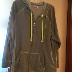 Danskin Now 4x zip up jacket